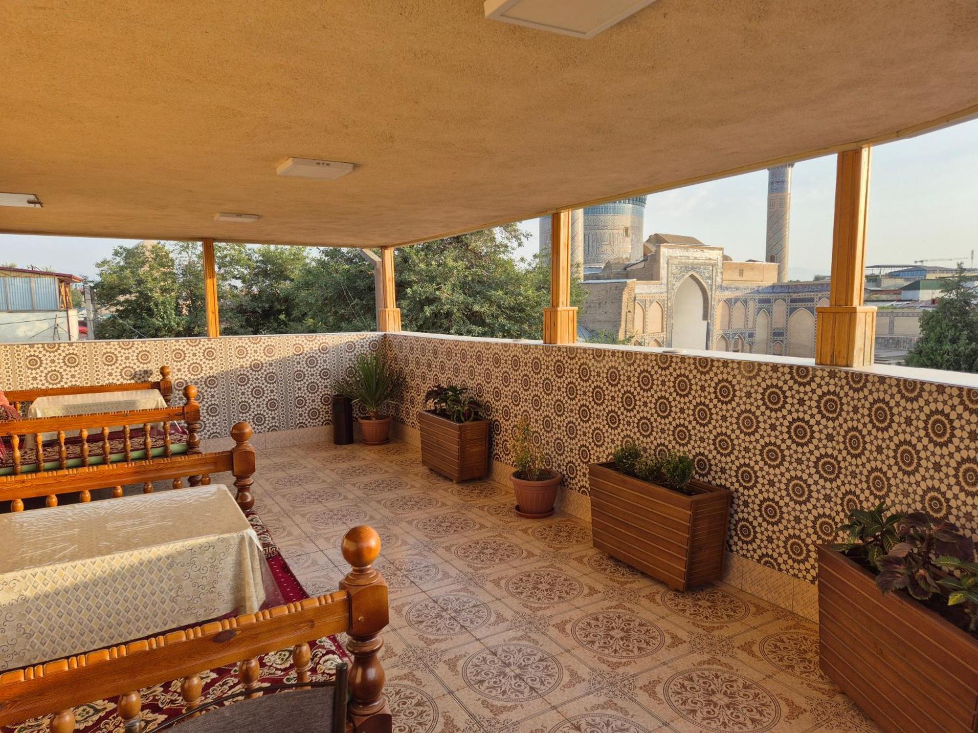 Hotelvazira Samarkand Esterno foto